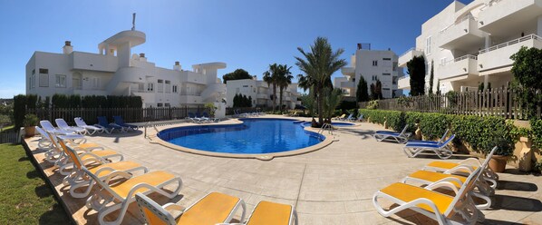 Panoramic Photographs from the comunal swimming pool 
Open d´Or Properties 