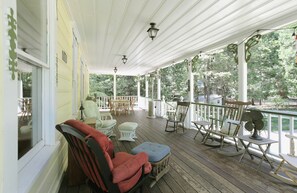 Welcome to the Front Porch, where lots of both sitting and sipping happen!
