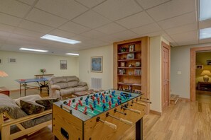 Foosball and Ping Pong ! what more could you ask for?