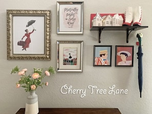 Two-story foyer welcomes you to "Cherry Tree Lane"