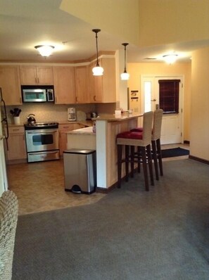 kitchen & foyer