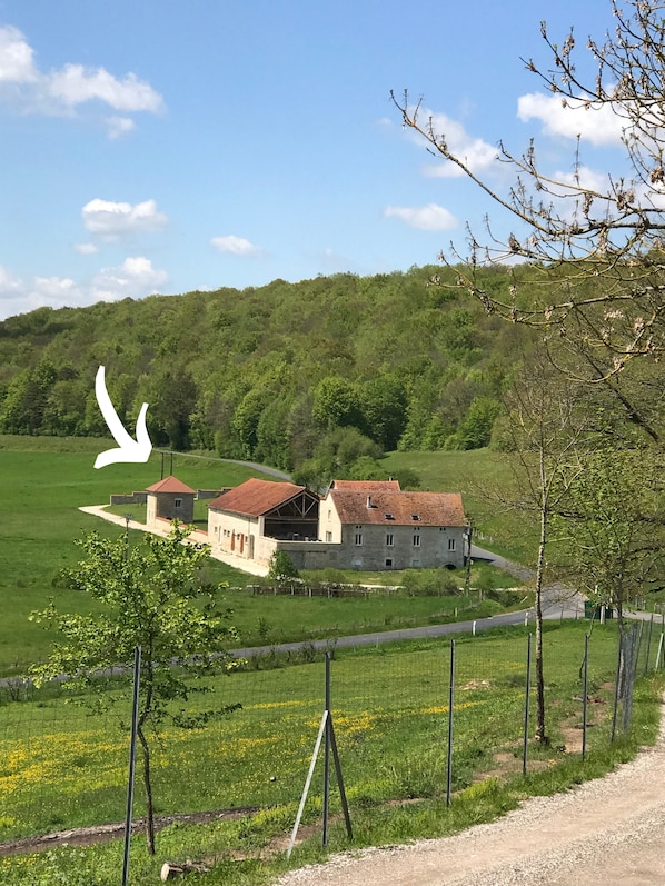 Enceinte de l’hébergement