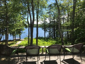 View from the deck