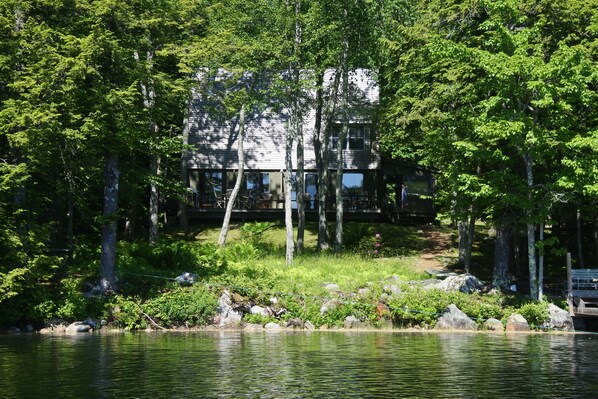 Cottage from the water