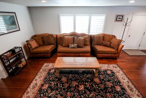 15 Foot Couch in Main Living Room.