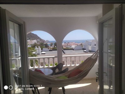 Apartment Sea View, all comfort, terrace swimming pool parking 3 min beach