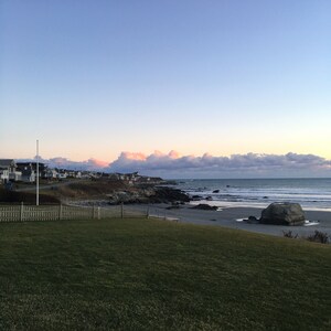 On Newport's Easton's Beach