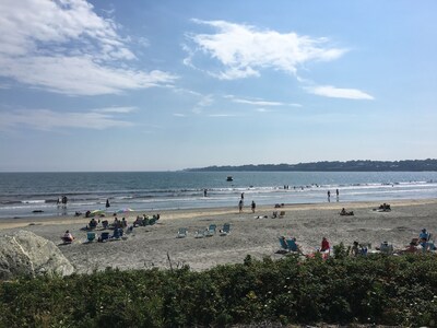 On Newport's Easton's Beach