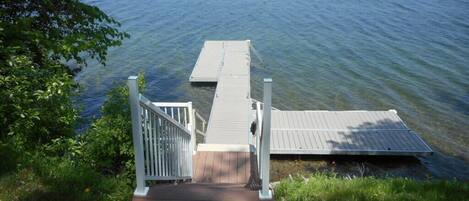 Multi-tiered decking.