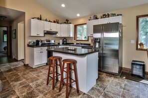 Kitchen with updated appliances