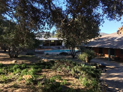 ★6 acre Ranch 2 bdrm/2b Casita★ Pool/hot tub+30min to Julian & Anza Borrego