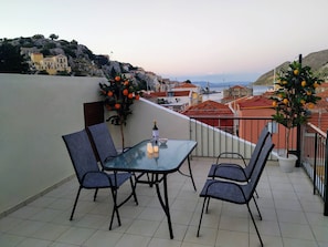 Picturesque Yialos of Symi!
Rooftop of Villa Elion!