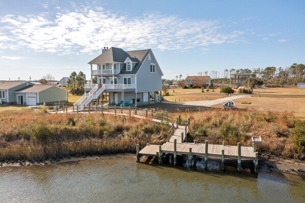 Exterior from dock