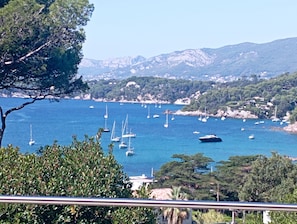 vue mer de la terrasse
