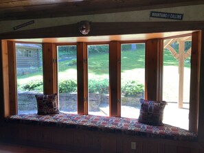 Hugh custom window seat