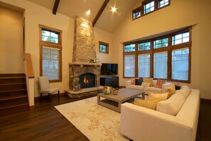 Upstairs living room.