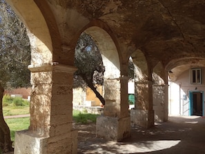 Entrance of the nonastery housr