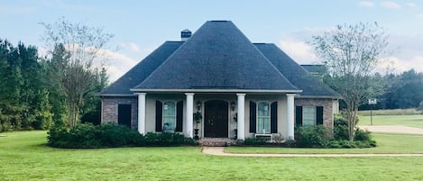 Front view of house from street