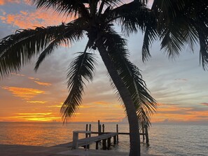 Golden hour over the Gulf of Mexico—experience breathtaking sunsets from your private paradise