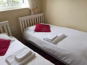 Twin bedroom.