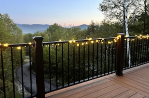 Summer deck view