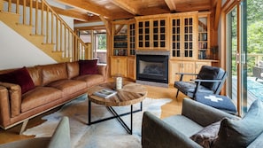 *Fireplace and open to the deck