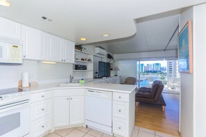 Dishwasher included, cause no one likes doing dishes, especially on vacation!