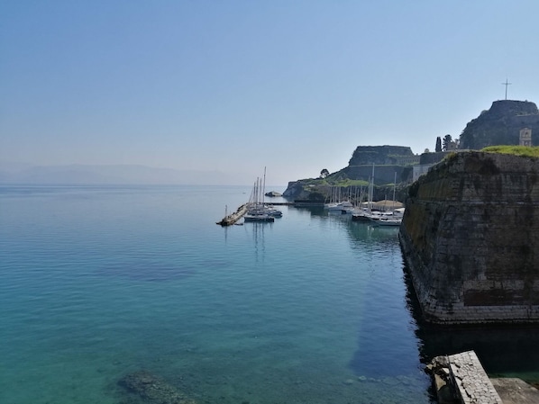 Old fortress of Corfu Town 