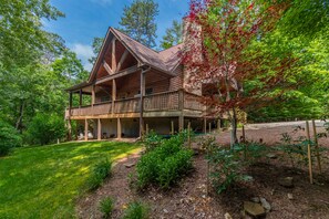 Side Porch, Yard, and Landscaping