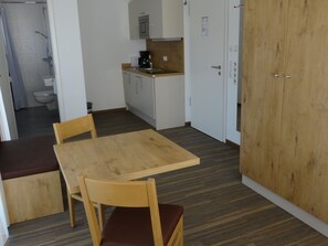 Appartement Typ A, 28qm, für 1 bis 2 Personen-Wohnbereich