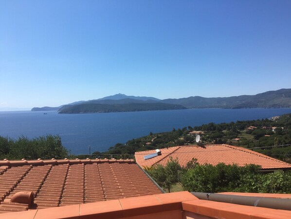 Blick vom Balkon 
