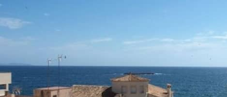 Vue sur la plage/l’océan