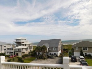 Ocean views from top deck