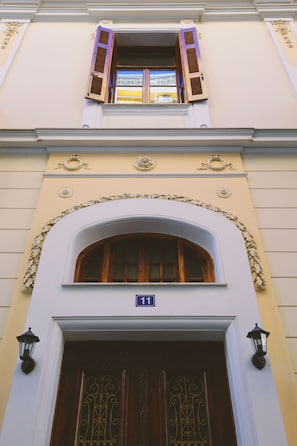 Building's entrance.