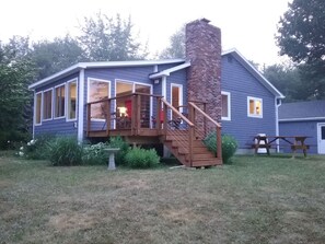 View of house from lawn 