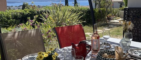 Vue panoramique sur la baie