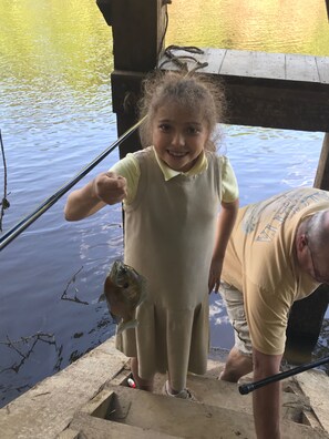 A happy fisher