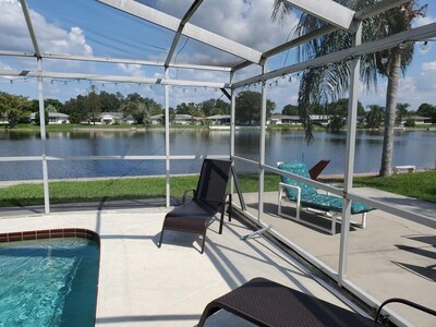 WOW Waterfront Heated Pool Home by BEACH Sleeps 12