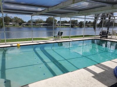 WOW Waterfront Heated Pool Home by BEACH Sleeps 12