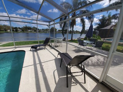 WOW Waterfront Heated Pool Home by BEACH Sleeps 12