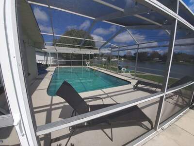 WOW Waterfront Heated Pool Home by BEACH Sleeps 12