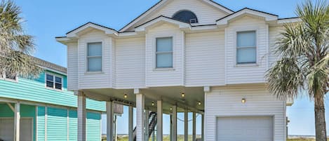 Galveston Vacation Rental | 3BR | 2BA | Stairs Reqiured | 2,556 Sq Ft