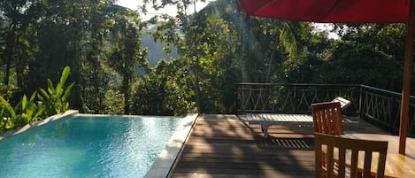 Infinity Amara Giri II Vila swimming pool with view