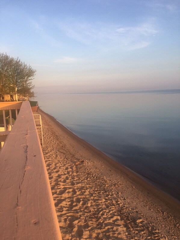 Our beautiful stretch of sugar sand beach awaits you - the best in the area