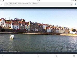 Cellardyke harbour, a few minutes walk from the property 