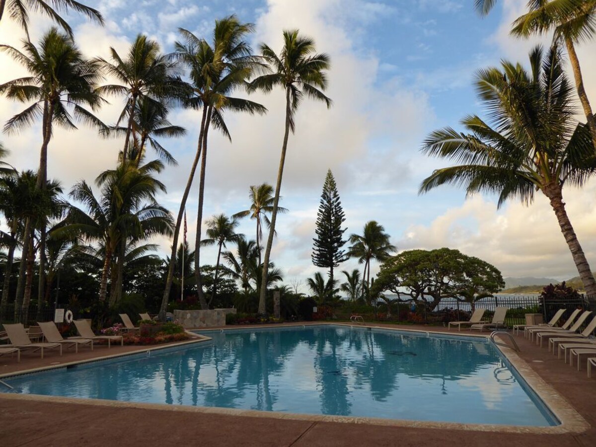 Lae Nani Unit 535 – Spectacular Beach Front – Quiet and Private with AC & WD