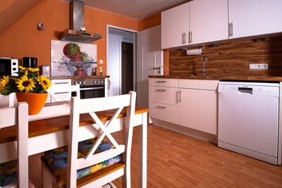 Hermoso apartamento nuevo en el campo cerca de Hamburgo