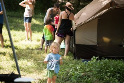 Shaggy Bark Camping4. A more private camping experience. The 75 acre Walker Farm