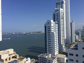 Vue depuis l’hébergement