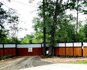 Entry Gate to Resort